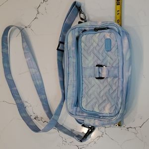 LUG ~ Carousel Crossbody Bag ~ Multiple Zipped Pockets!